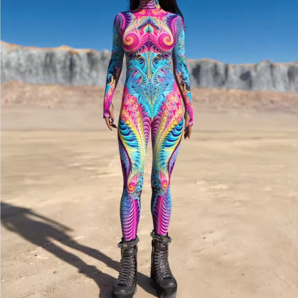 Vibrant Multicolor Jumpsuit